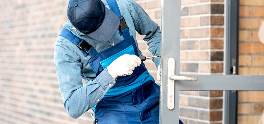 Pivot Storefront Door Locks Installation in Carpinteria, California