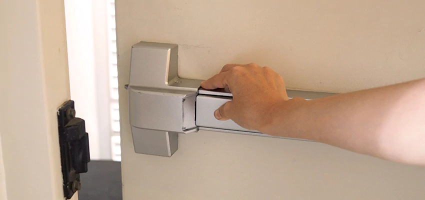 Roller Gate Panic Bar Installation in Carpinteria, California